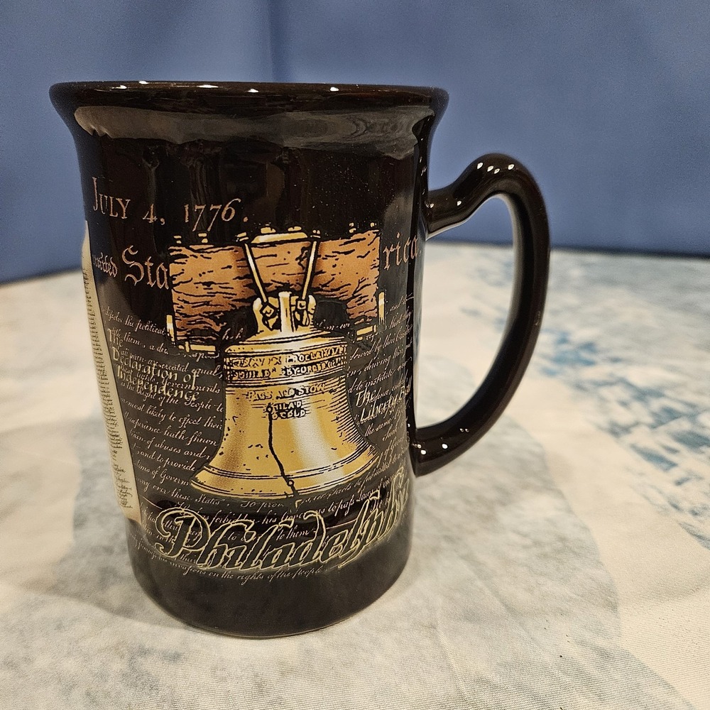 Philadelphia Liberty Bell Mug Birthplace Of Liberty Independence Hall Coffee Cup